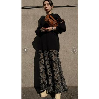 アメリヴィンテージ(Ameri VINTAGE)のameri＊EVELYN LACE SKIRT(ロングスカート)