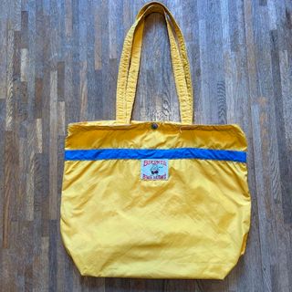 Ron Herman - BIRDWELL Classic Nylon Tote Yellow×Blue