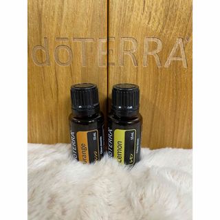 ドテラ(doTERRA)のdoTERRA ドテラ　正規品　オレンジ15 ml& レモン15 ml(エッセンシャルオイル（精油）)