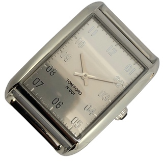 トムフォード(TOM FORD)の　トムフォード TOM FORD N.001 TFT001015 シルバー SS メンズ 腕時計(その他)