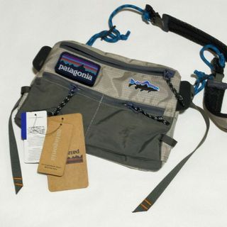 パタゴニア(patagonia)の環境に優しいpatagoniaパタゴニア ボディバッグ ショルダーバッグ グレー(ショルダーバッグ)