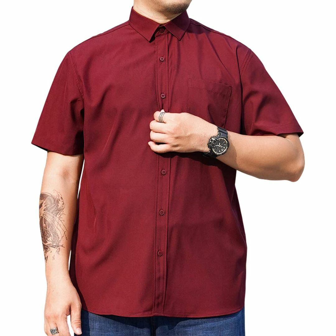 [ｂｌｕｅｆｅｅｌ] シャツ メンズ 半袖 大きいサイズ 4XL~8XL シャツ メンズのファッション小物(その他)の商品写真