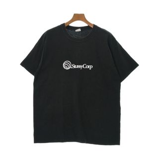 ステューシー(STUSSY)のSTUSSY ステューシー Tシャツ・カットソー L 黒 【古着】【中古】(Tシャツ/カットソー(半袖/袖なし))