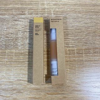 ムジルシリョウヒン(MUJI (無印良品))の⭐️新品未使用⭐️無印良品 ネイルケアオイル 甘皮ケアオイル 2点セット(ネイルケア)