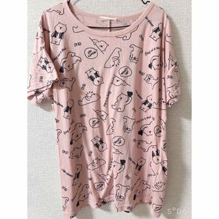 トップス　Tシャツ　カットソー(Tシャツ(半袖/袖なし))