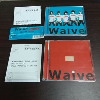 waive / indies1、2  CD 2枚セット(ポップス/ロック(邦楽))