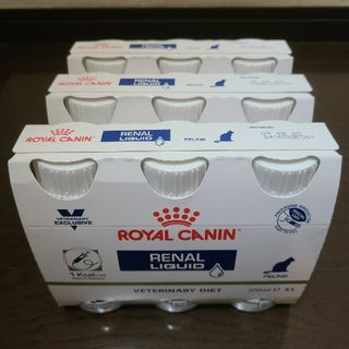 ロイヤルカナン(ROYAL CANIN)のロイヤルカナン猫用 腎臓サポート リキッド(200ml 3本入)  x 3セット(猫)