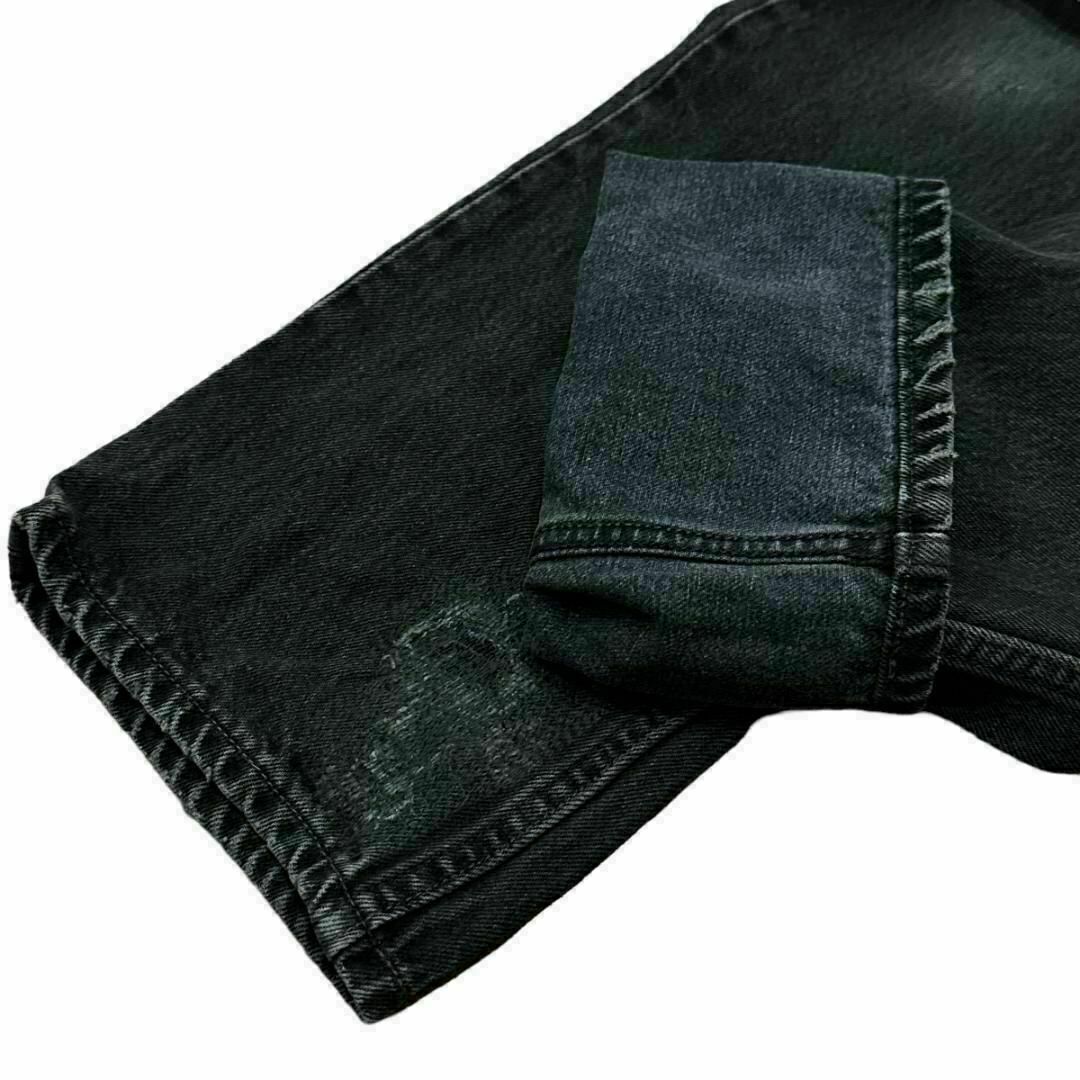 Levi's(リーバイス)の83Sリーバイス501 ブラックデニム ジーンズW34 ボタンフライメンズ古着 メンズのパンツ(デニム/ジーンズ)の商品写真
