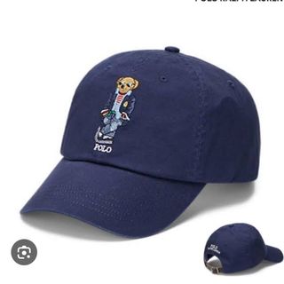 ポロラルフローレン(POLO RALPH LAUREN)のラルフローレン　キャップ　ポロベア　ネイビー(キャップ)