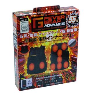 未使用品 自重堂 FEVER GEAR ADVANCE FGA20010 電熱ベスト ブラック EL 中古 a1(その他)