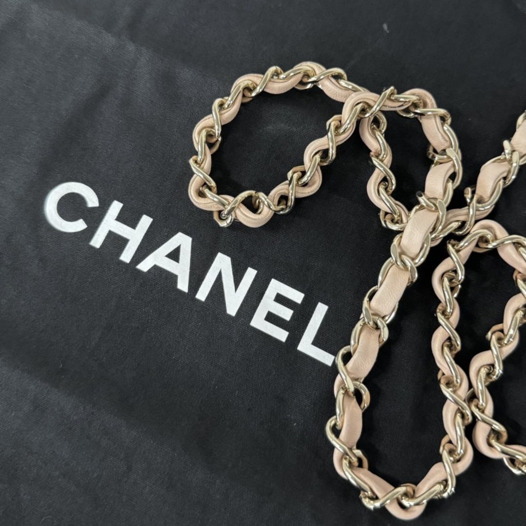 CHANEL(シャネル)のシャネル CHANEL マトラッセ ミニマトラッセ ミニマト マトラッセ20 バッグ ショルダーバッグ ラムスキン ブラック ピンク 黒 ゴールド金具 チェーンショルダーバッグ ココマーク ターンロック レディースのバッグ(ショルダーバッグ)の商品写真