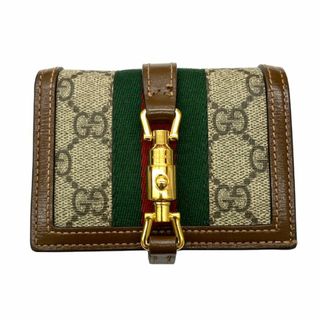 グッチ(Gucci)のGUCCI グッチ ジャッキー１９６１ カードケースウォレット ＧＧスプリームキャンバス ６４５５３６(財布)