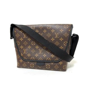 ルイヴィトン(LOUIS VUITTON)のLOUIS VUITTON ルイヴィトン モノグラム マカサー マグネティック・メッセンジャー ショルダーバッグ 斜め掛け メンズ ICタグ M45557 美品 (メッセンジャーバッグ)