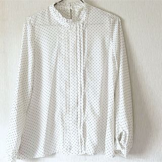 テチチ(Techichi)のTe chichi（テチチ）ドット柄ブラウス　美品(シャツ/ブラウス(長袖/七分))