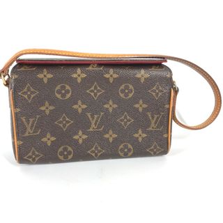 ルイヴィトン(LOUIS VUITTON)のルイヴィトン LOUIS VUITTON レシタル M51900 モノグラム カバン 肩掛け ハンドバッグ アクセサリーポーチ ショルダーバッグ モノグラムキャンバス ブラウン(ショルダーバッグ)