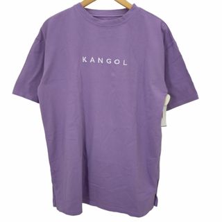 KANGOL - KANGOL(カンゴール) サイドスリットクルーネック半袖Tシャツ レディース