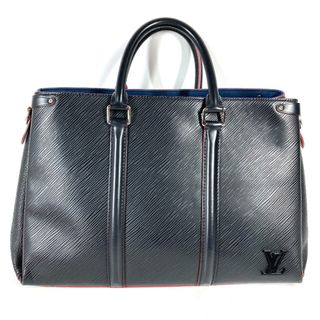 ルイヴィトン(LOUIS VUITTON)のルイヴィトン LOUIS VUITTON スフロNV MM  M55610 エピ トートバッグ カバン バイカラー 肩掛け ショルダーバッグ ハンドバッグ エピレザー ノワール ブラック(ハンドバッグ)