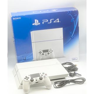 PlayStation 4 グレイシャー・ホワイト CUH-1200AB02(家庭用ゲーム機本体)