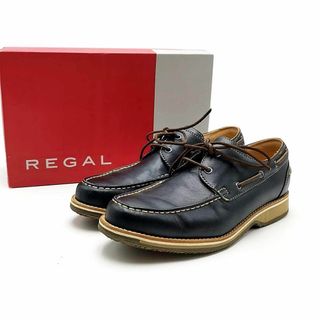 リーガル(REGAL)の未使用 リーガル REGAL デッキシューズ レザー 03-24042708(デッキシューズ)