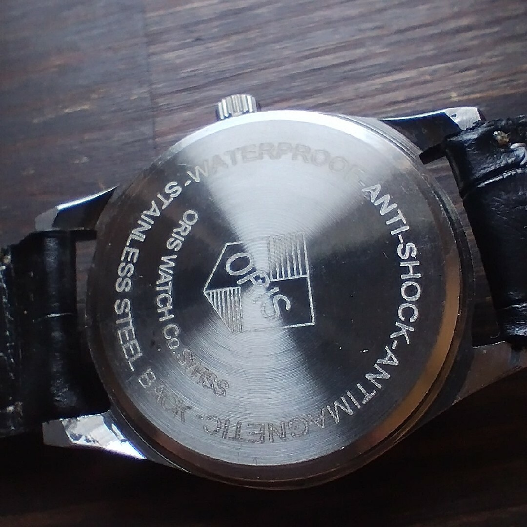 ORIS(オリス)の●美品！●オリス■ORIS 手巻き機械式1980年代ヴィンテージメンズ腕時計アン メンズの時計(腕時計(アナログ))の商品写真
