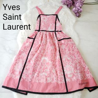 イヴサンローラン(Yves Saint Laurent)の未使用YSL イヴ・サンローランエプロン ピンク(その他)