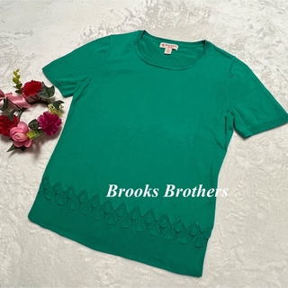 ブルックスブラザーズ　Brooks Brothers ♡ サマーニット　XS　(シャツ/ブラウス(半袖/袖なし))