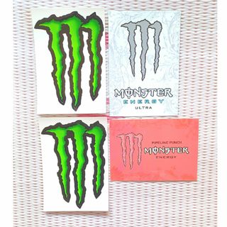 MONSTER ENERGY　モンスターエナジー　シール　ステッカー　4枚