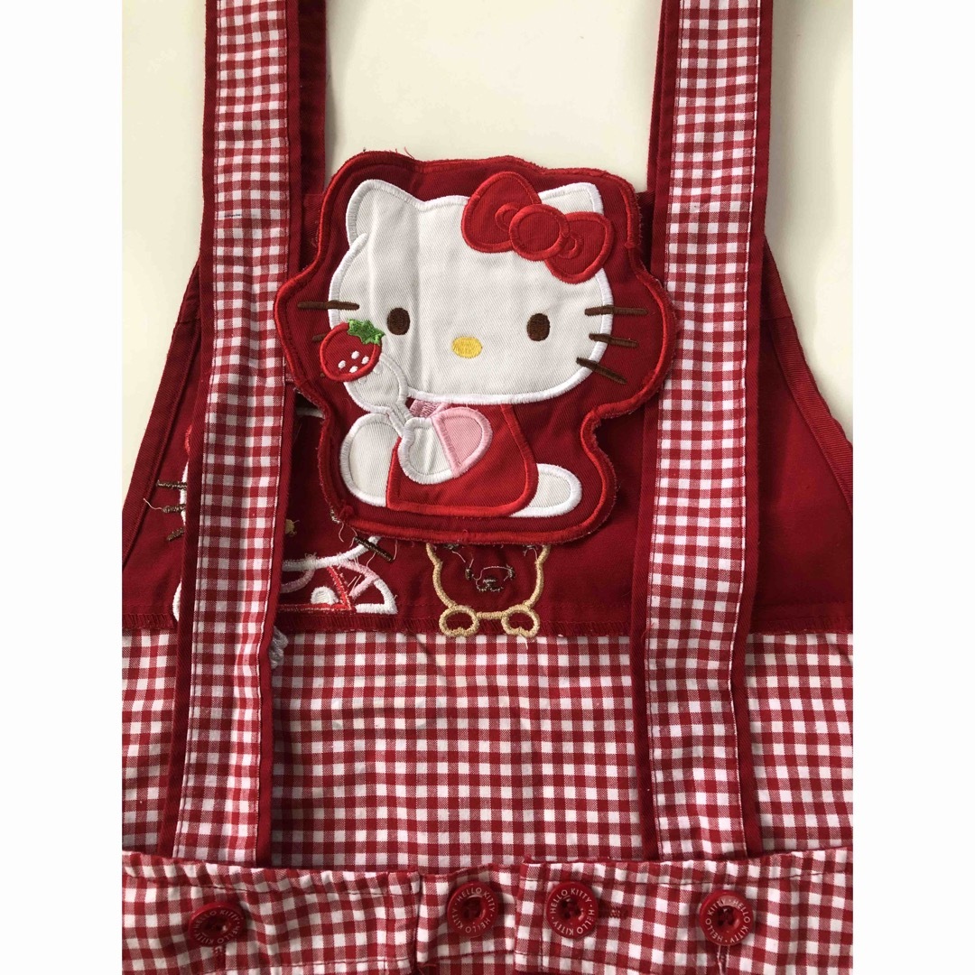 ハローキティ(ハローキティ)のHello kittyハローキティのエプロン 美品 エンタメ/ホビーのおもちゃ/ぬいぐるみ(キャラクターグッズ)の商品写真