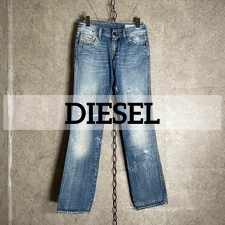 ディーゼル(DIESEL)のイタリー製 パンドラ期 オールドDIESEL ダメージデニム グランジLHELA(デニム/ジーンズ)