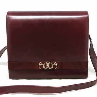 Bally - BALLY バリー ラムレザー ショルダーバッグ レッド 赤 バッグ