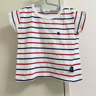 【POLO Baby】マリンボーダー Tシャツ　90サイズ(Tシャツ/カットソー)