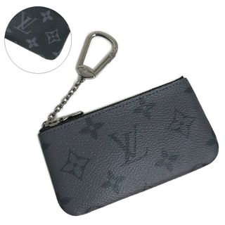 ルイヴィトン(LOUIS VUITTON)のルイ ヴィトン ポシェット クレ フック付き コインケース 小銭入れ 財布 モノグラムエクリプス エクリプスリバース ブラック グレー 黒 シルバー金具 M80905 LOUIS VUITTON（未使用　展示品）(コインケース/小銭入れ)