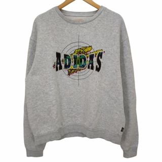 アディダス(adidas)のadidas(アディダス)  プリント クルーネック スウェット メンズ(スウェット)