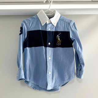 ラルフローレン(Ralph Lauren)のRalph Lauren ブルーシャツ 2T(シャツ/カットソー)