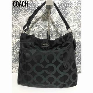 コーチ(COACH)の【極美品】COACH コーチ 21764 マディソン オプアート ハンドバッグ(ハンドバッグ)