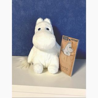 ムーミン(MOOMIN)のムーミン☆ぬいぐるみ&ポケット ステッカー☆匿名配送(キャラクターグッズ)