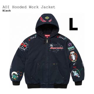 Supreme - Supreme AOI Hooded Work Jacket "Black"