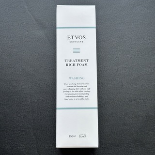 ETVOS - 新品)ETVOS トリートメントリッチフォーム(泡洗顔料)
