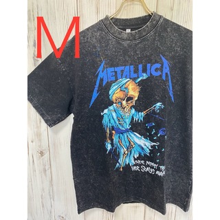 メタリカ METALLICA バンド ロック 半袖  Tシャツ ブラック M(Tシャツ/カットソー(半袖/袖なし))