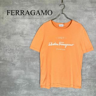 サルヴァトーレフェラガモ(Salvatore Ferragamo)の『salvatore ferragamo』フェラガモ (L) プリントTシャツ(Tシャツ/カットソー(半袖/袖なし))