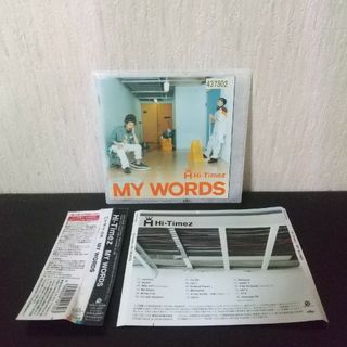 Hi-Timez(Spontania)『MY WORDS』スポンテニア 小田和正(ヒップホップ/ラップ)