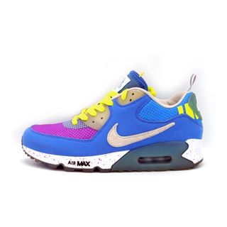 ナイキ(NIKE)のナイキ NIKE × アンディフィーテッド UNDEFEATED ■ 【 AIR MAX 90 BLUE PURPLE 】 エア マックス 90 パシフィックブルー パープル スニーカー f21882(スニーカー)