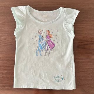 ユニクロ(UNIQLO)のUNIQLO◆アナと雪の女王2 Tシャツ◆100cm(Tシャツ/カットソー)