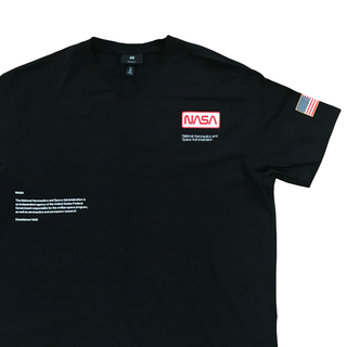 エイチアンドエム(H&M)のH&M エイチアンドエム　Tシャツ　ブラック　メンズ　レディース(Tシャツ/カットソー(半袖/袖なし))
