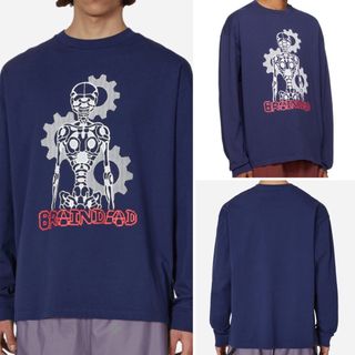 ブレインデット(BRAIN DEAD)の新品 BRAIN DEAD 長袖Tシャツ(Tシャツ/カットソー(七分/長袖))