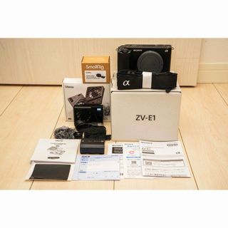 SONY - 【美品】SONY VLOGCAM ZV-E1＋ウィンドジャマー＋クーリングファン