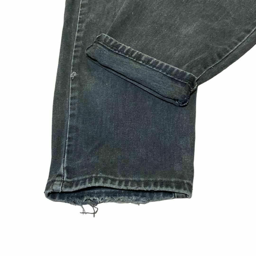 Levi's(リーバイス)のUSA制 リーバイス550 W34 太め ブラックデニム ジーンズ s23 メンズのパンツ(デニム/ジーンズ)の商品写真