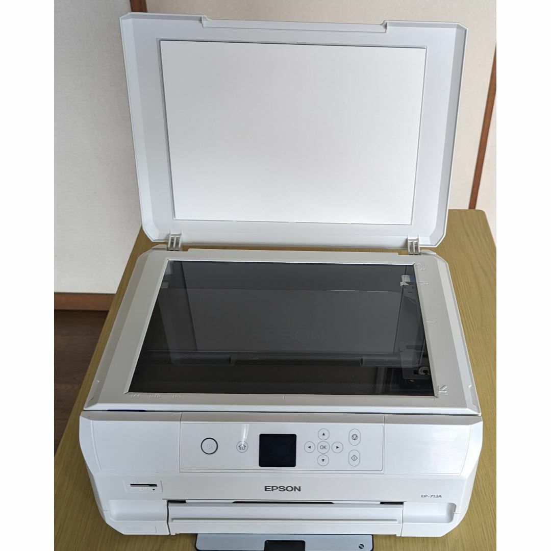 動作確認済】EPSON カラリオ EP-713Aプリンター 純正インク付 動作確認済】EPSON カラリオ EP-713Aプリンター 純正インク付