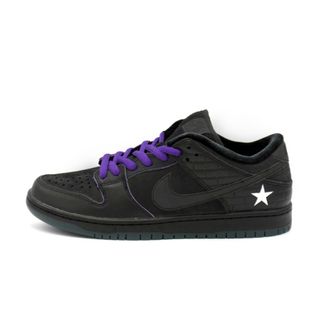 ナイキ(NIKE)のナイキ NIKE × ファミリア FAMILIA ■ 【 SB DUNK LOW FIRST AVENUE DJ1159 001 】 SPECIAL BOX ファーストアベニュー エスビー ダンクロー スニーカー f21902(スニーカー)