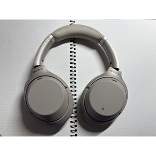 ソニー(SONY)の【美品・ほぼ新品】ソニー SONY  WH-1000XM4 プラチナシルバー(ヘッドフォン/イヤフォン)